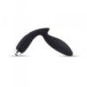 Vibratore prostata silicone nero 10 cm Vibratore prostata silicone nero 10 cm