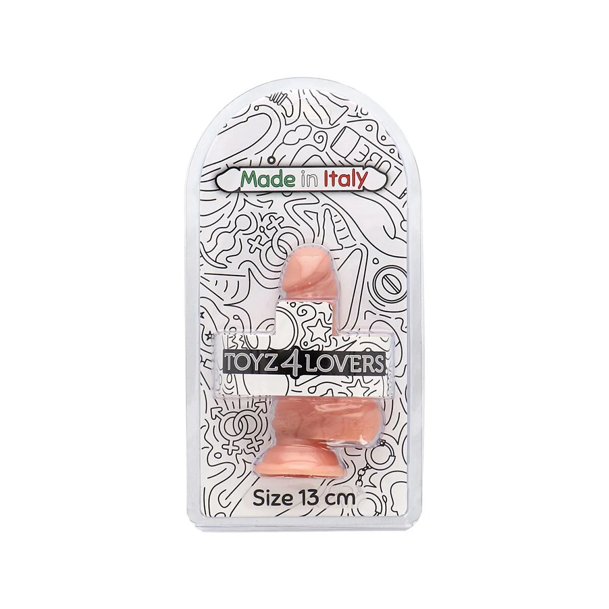 Dildo Mini realistico con ventosa Pippo 13 cm
