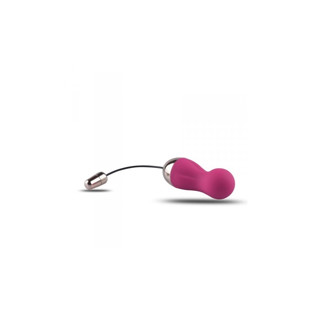 ovetto vaginale stimolatore clitoride sex toys per donna clitorideo in silicone con telecomando pink