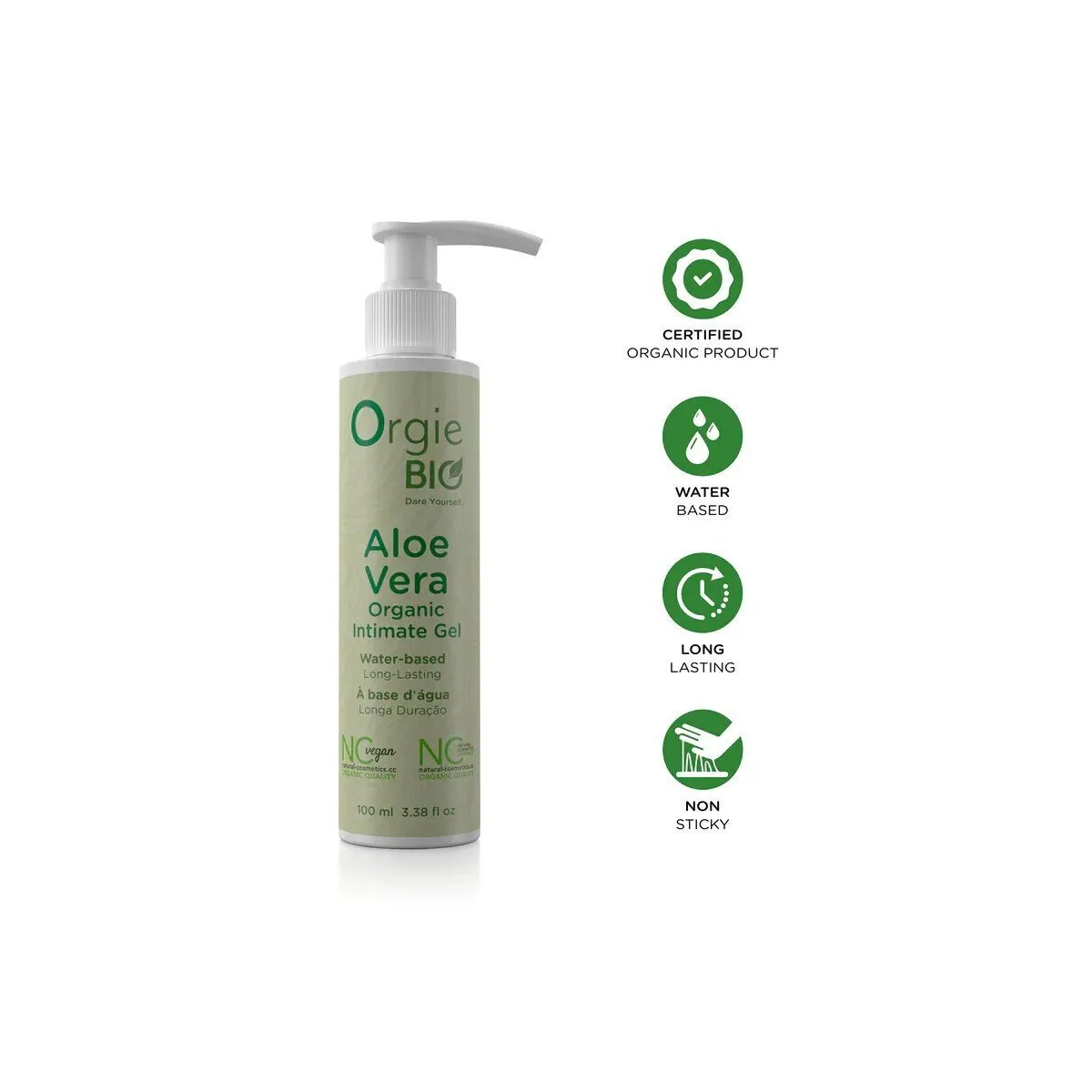 Lubrificante Bio Aloe Vera Vegano 100 ml