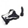Cintura strapon e fallo Naughty nera 14 cm Cintura strapon e fallo Naughty nera 14 cm