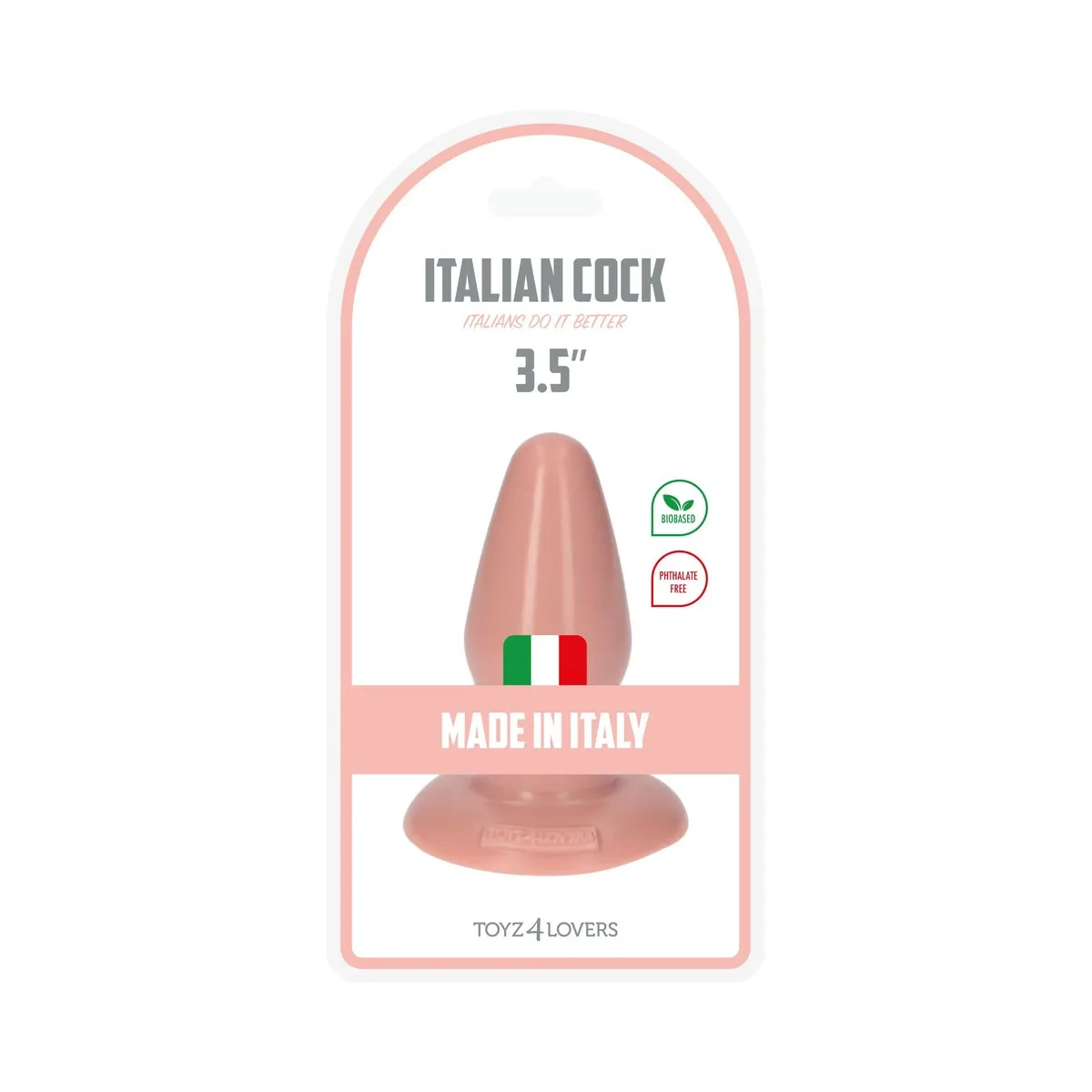 Plug anale con ventosa Evan 11,5 cm