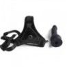 Cintura strapon e fallo Naughty nera 14 cm Cintura strapon e fallo Naughty nera 14 cm