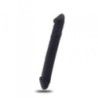 Doppio fallo realistico nero 23 cm Doppio fallo realistico nero 23 cm