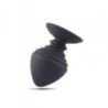 Plug anale con ventosa silicone Pine nero Plug anale con ventosa silicone Pine nero