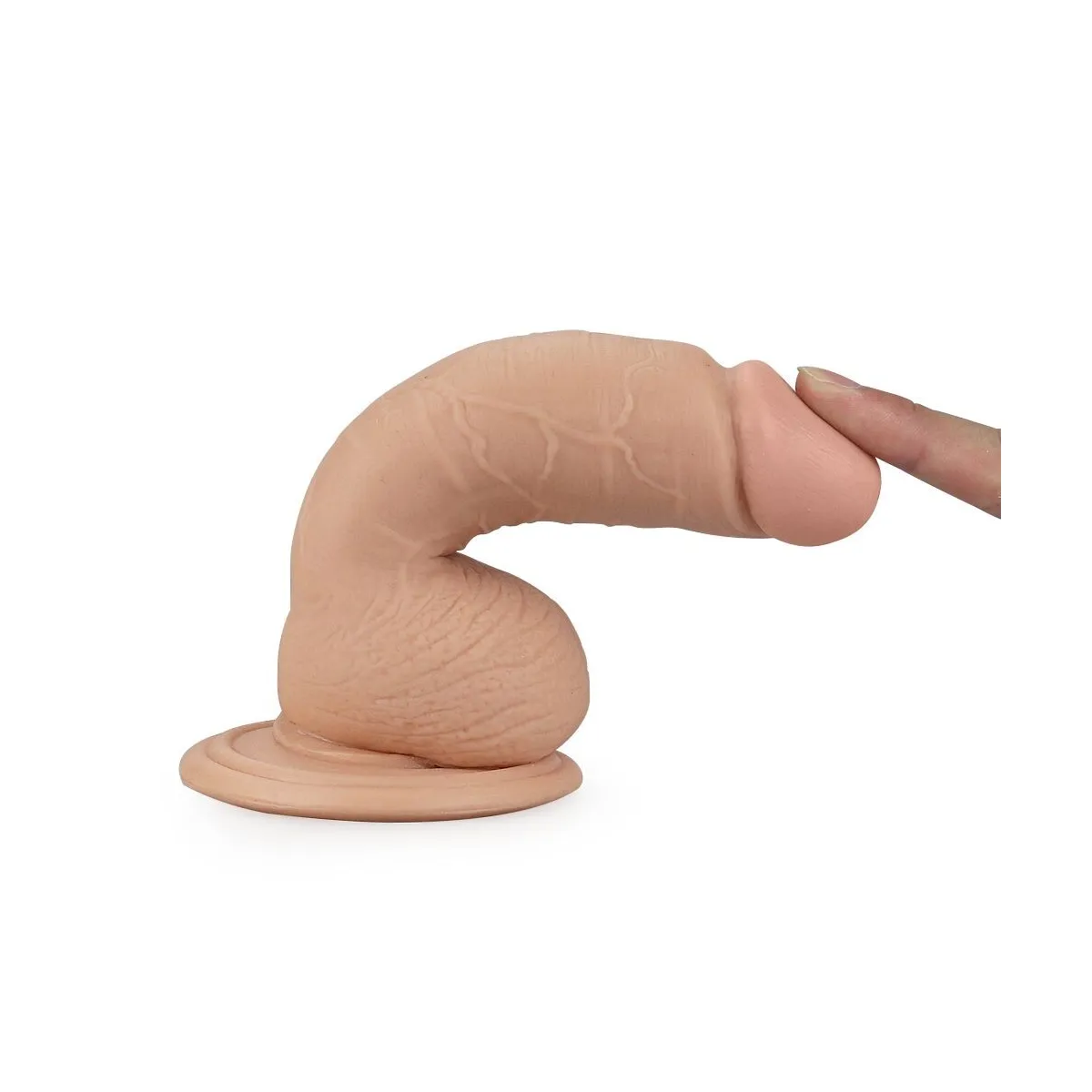 Dildo Realistico e ventosa Real Extreme 18 cm