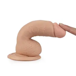 Dildo Realistico e ventosa Real Extreme 18 cm