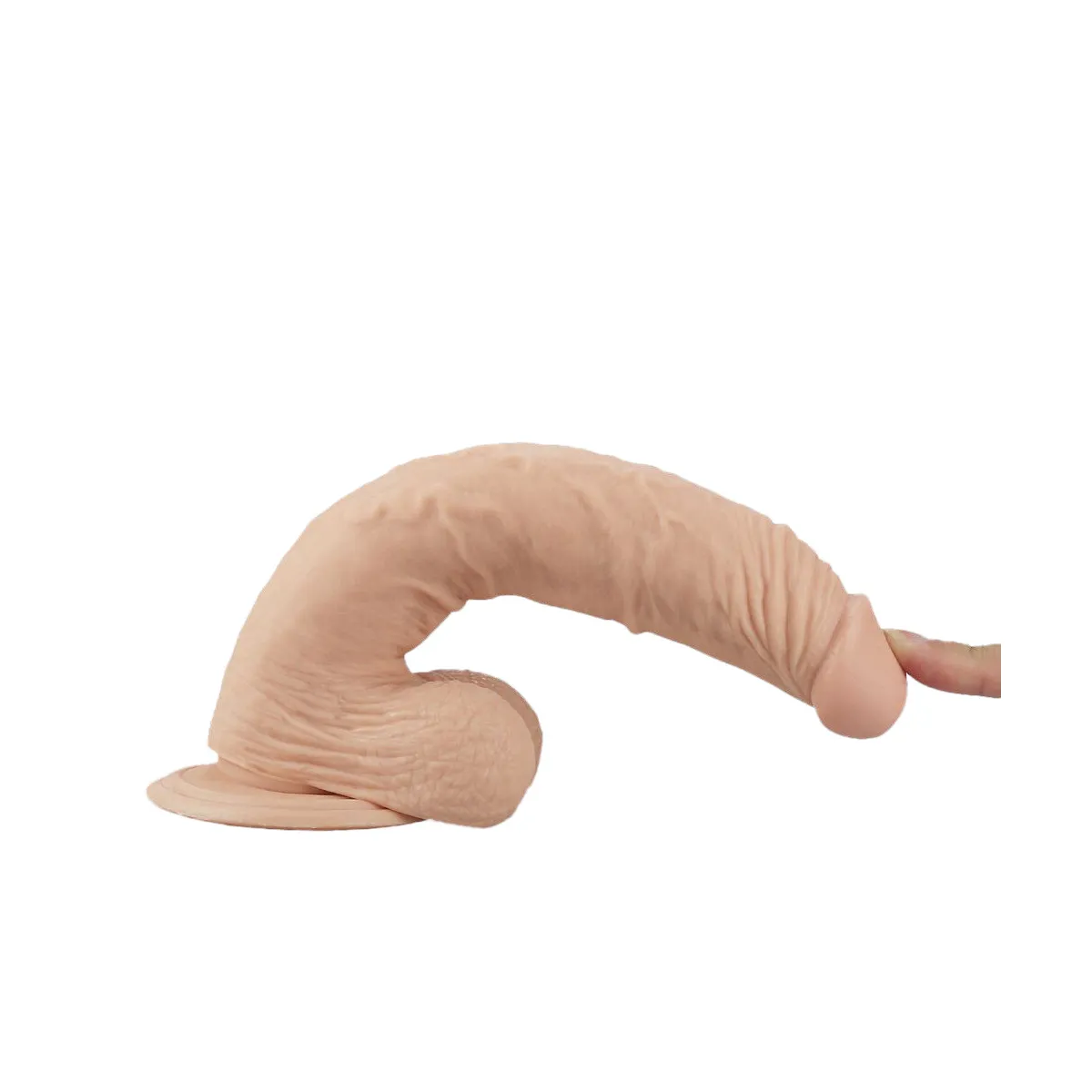Vibratore Extra Realistico ventosa 24 cm
