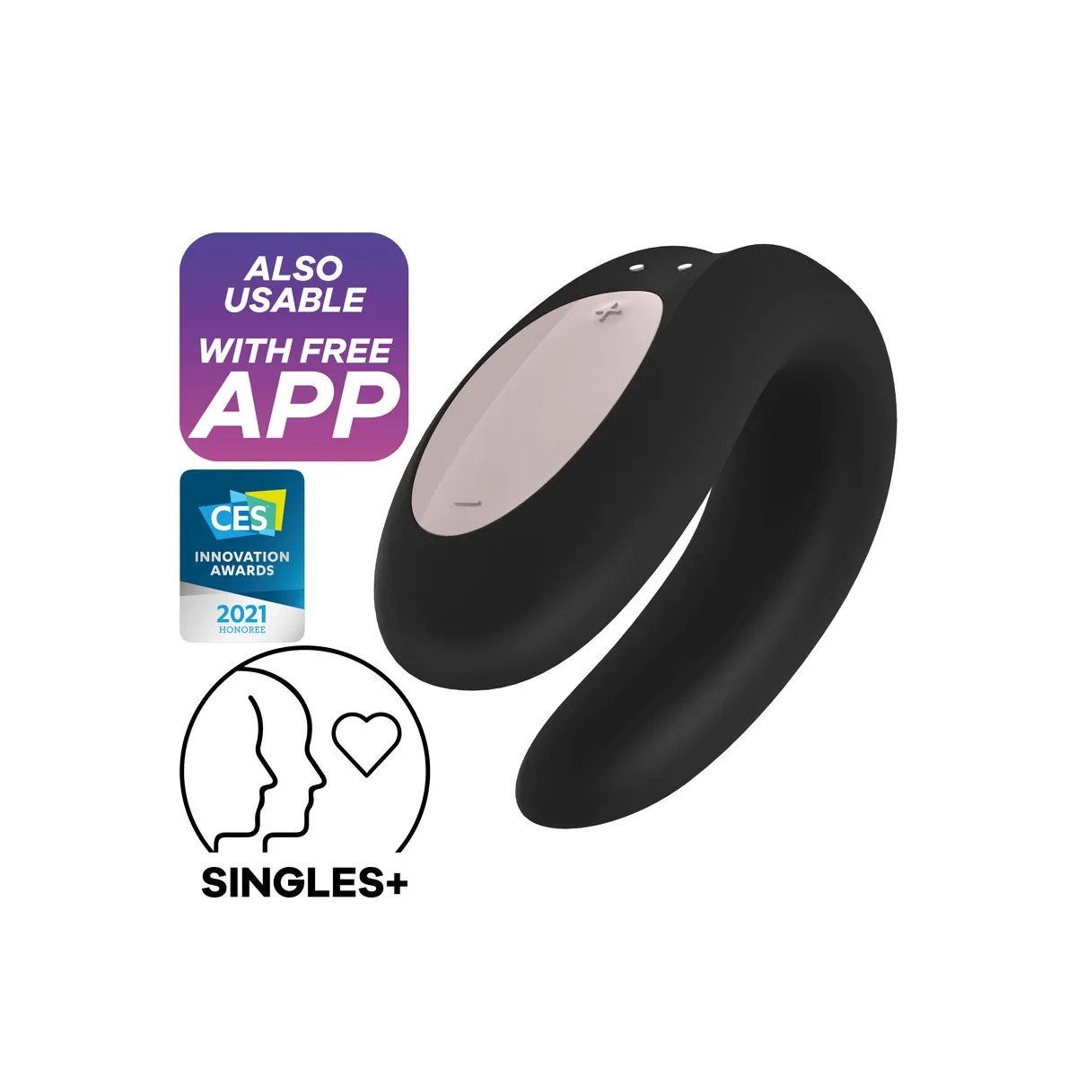 Vibratore coppia Double Joy - Satisfyer