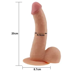 Dildo Realistico Ultra Soft Eogan 20 cm Dildo Realistico Ultra Soft Eogan 20 cm