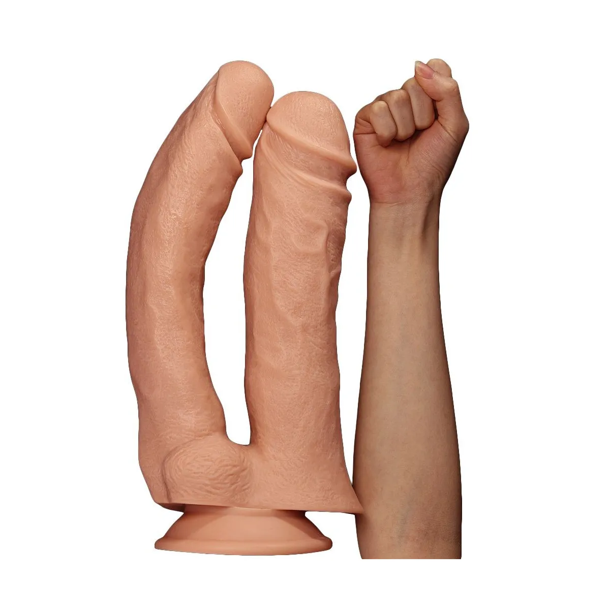 Dildo Doppio XXL King-Size 33 cm