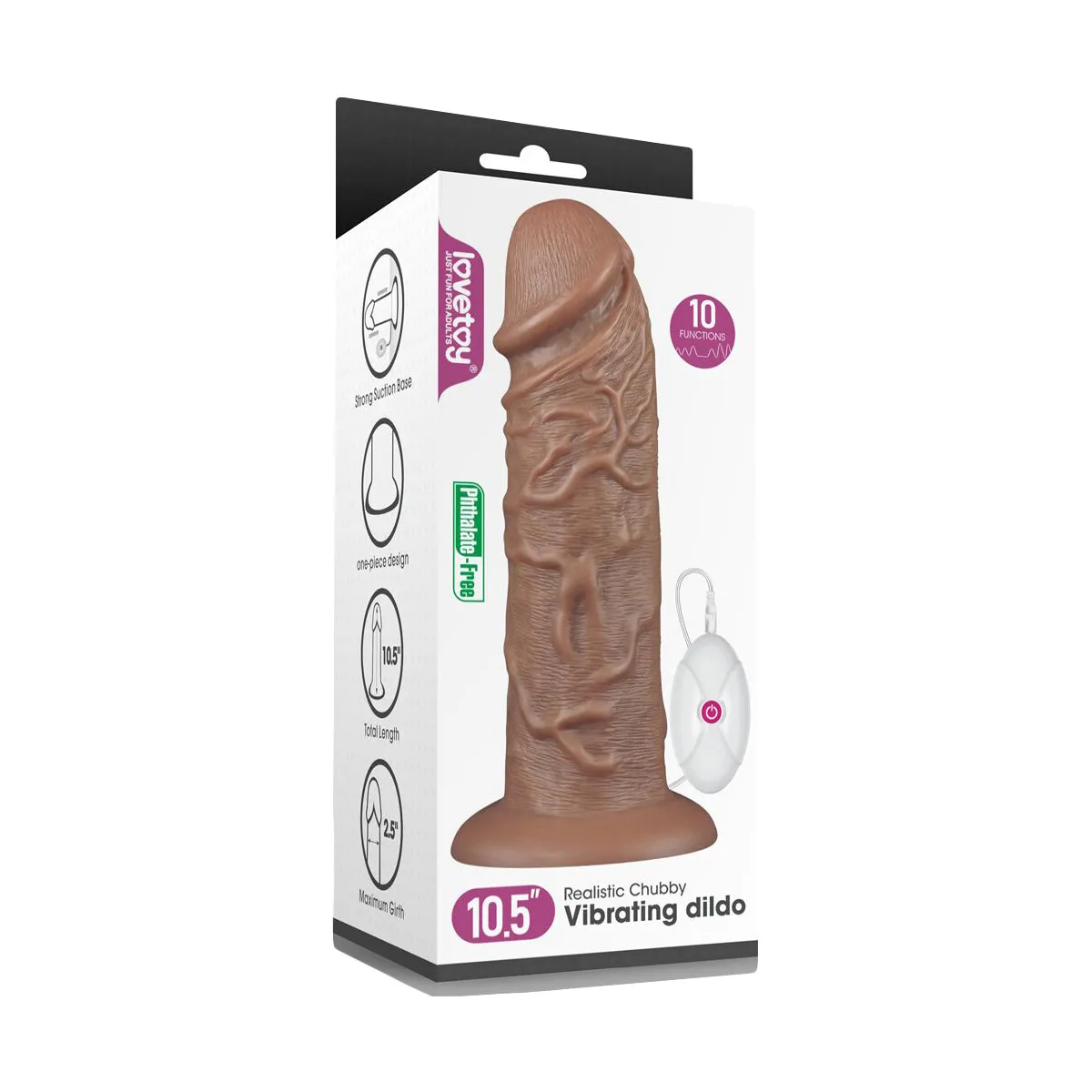 Vibratore realistico XXL King-Size 26,5 cm