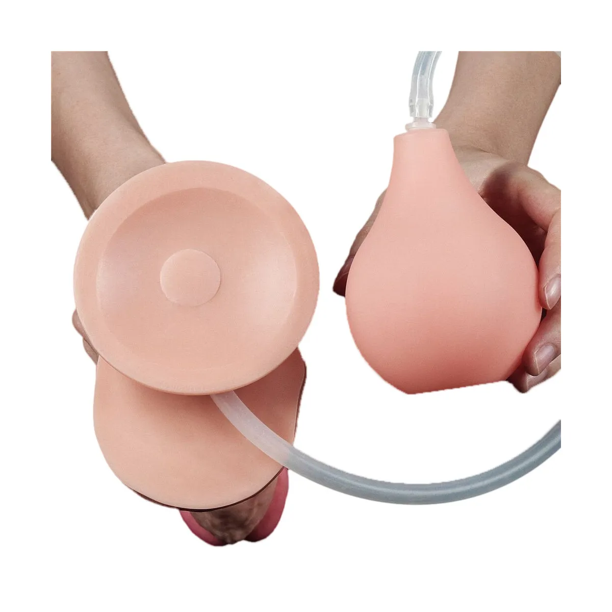 Dildo realistico XXL eiaculante squirt 25,4cm