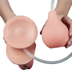 Dildo realistico XXL eiaculante squirt 25,4cm