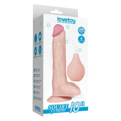 Dildo realistico XXL eiaculante squirt 25,4cm