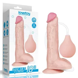 Dildo realistico XXL eiaculante squirt 25,4cm