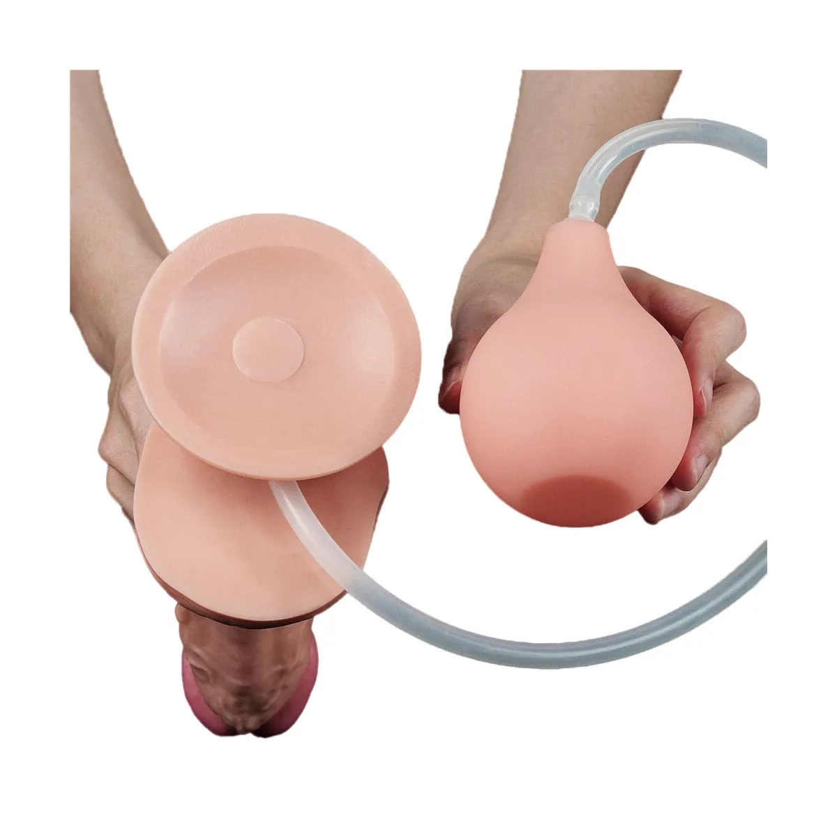 Dildo realistico XXL eiaculante squirt 28 cm