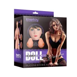 Bambola Gonfiabile viso 3D da 152 cm