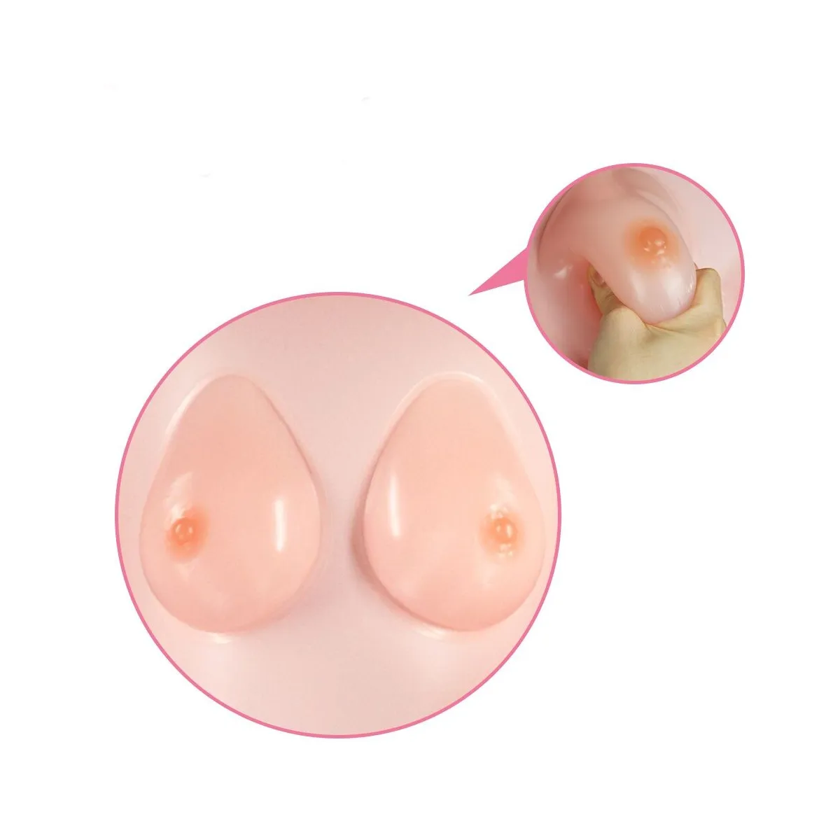 Bambola Gonfiabile bionda viso 3D da 152 cm