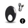 Anello pene vibrante e stimolante nero Anello pene vibrante e stimolante nero