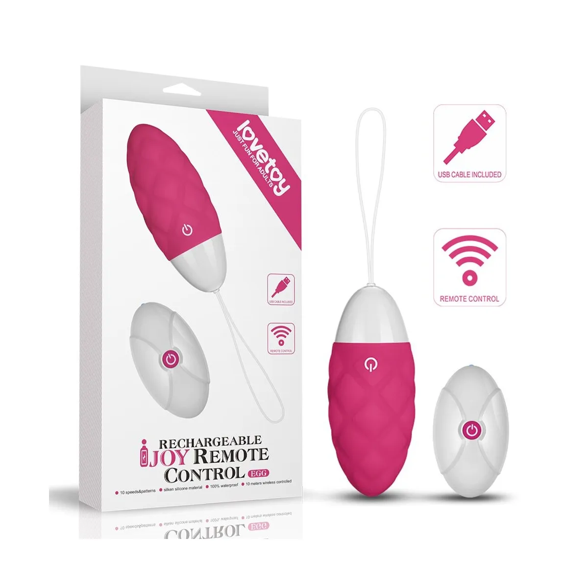 Ovetto vibrante telecomandato stimolante