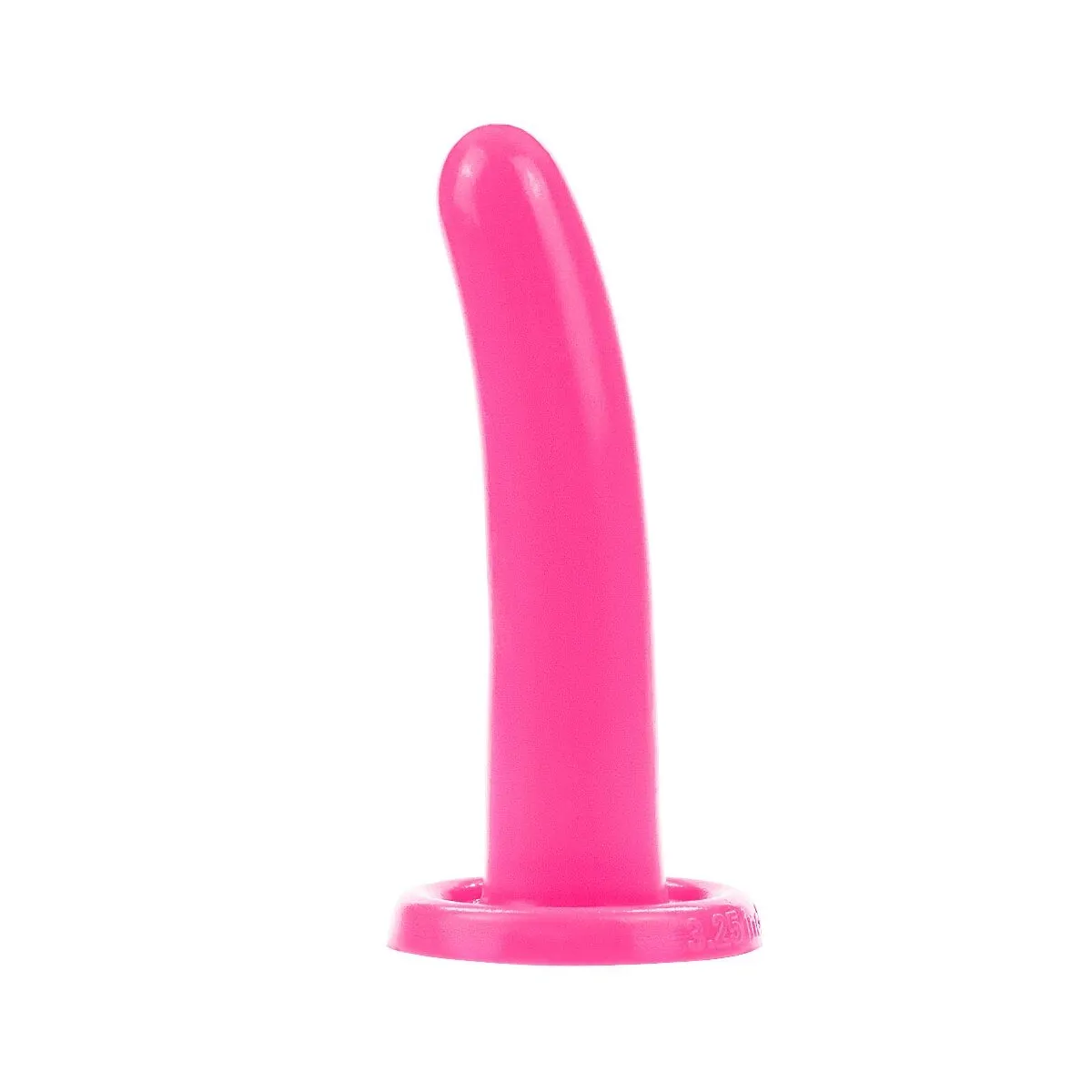 Dildo anale e vaginale silicone rosa 12 cm
