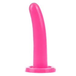 Dildo anale e vaginale silicone rosa 12 cm
