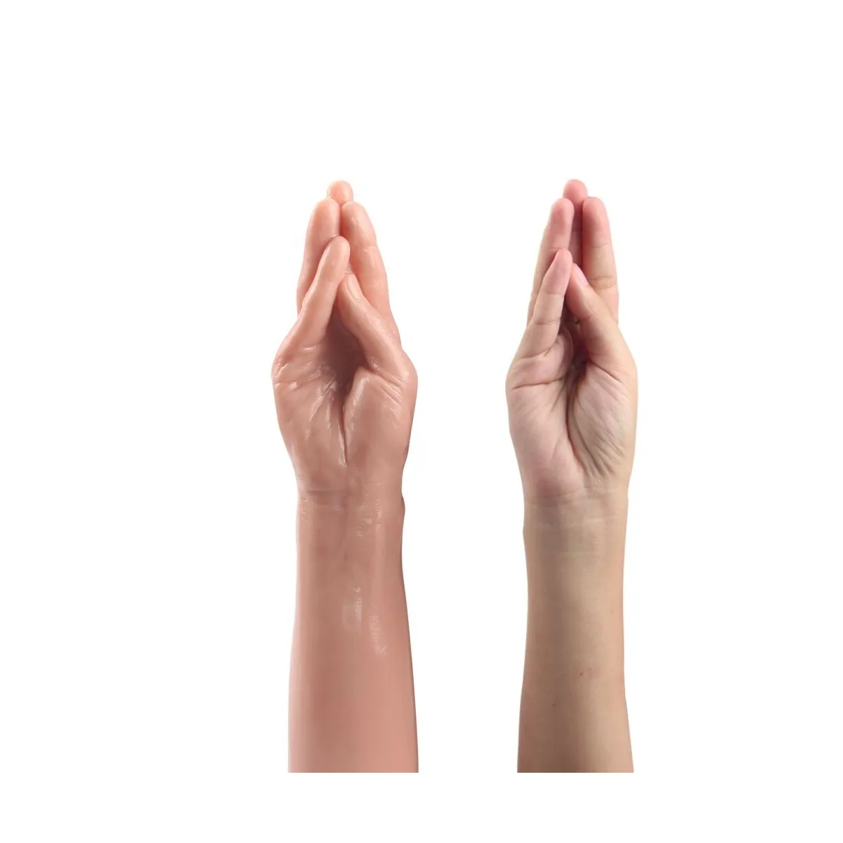 Mano realistica con avambraccio fisting 35 cm