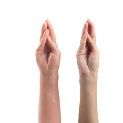 Mano realistica con avambraccio fisting 35 cm