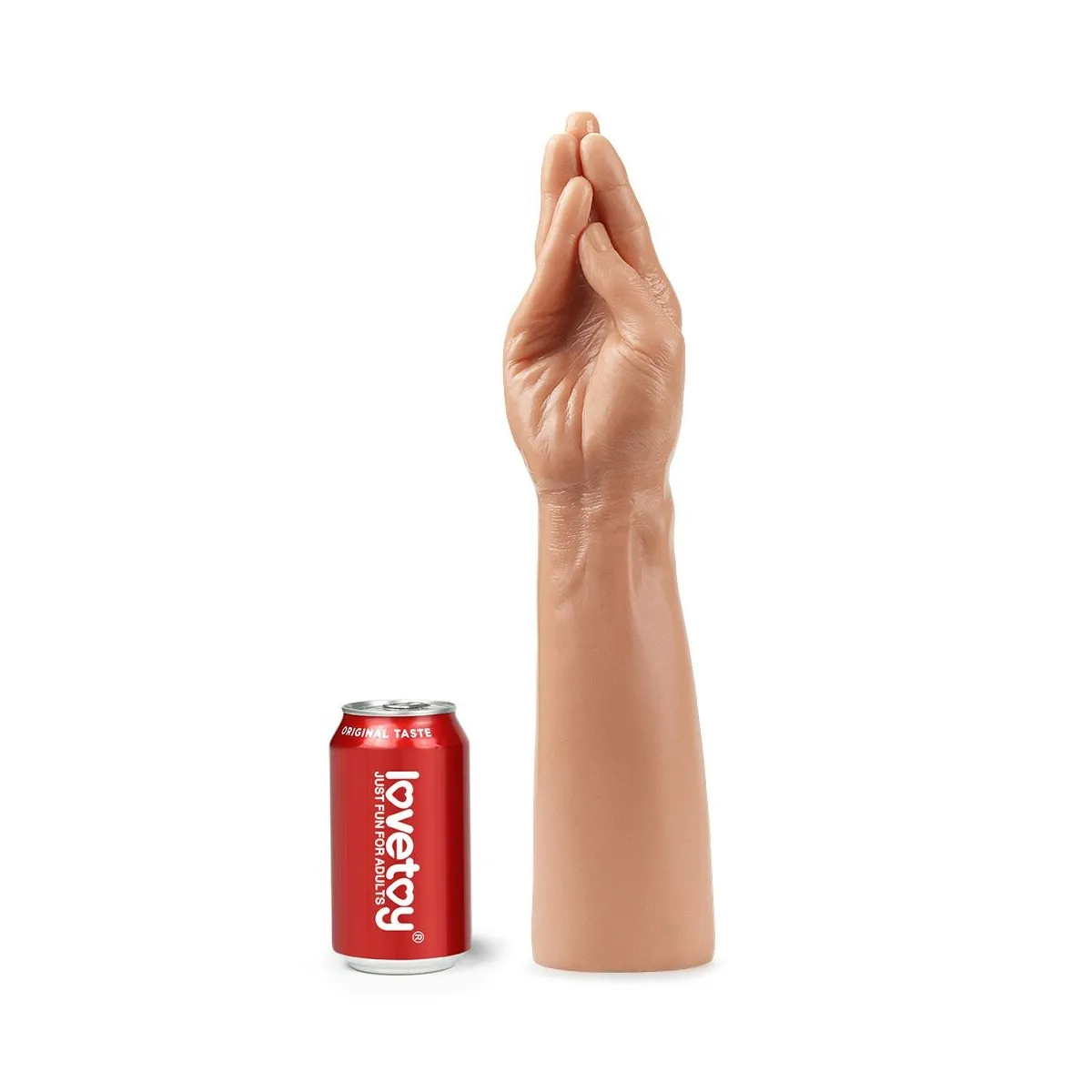 Mano realistica con avambraccio fisting 35 cm