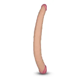 Dildo Doppio realistico flessibile 35,5 cm