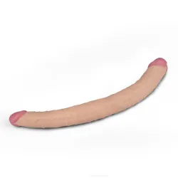 Dildo Doppio realistico flessibile 35,5 cm