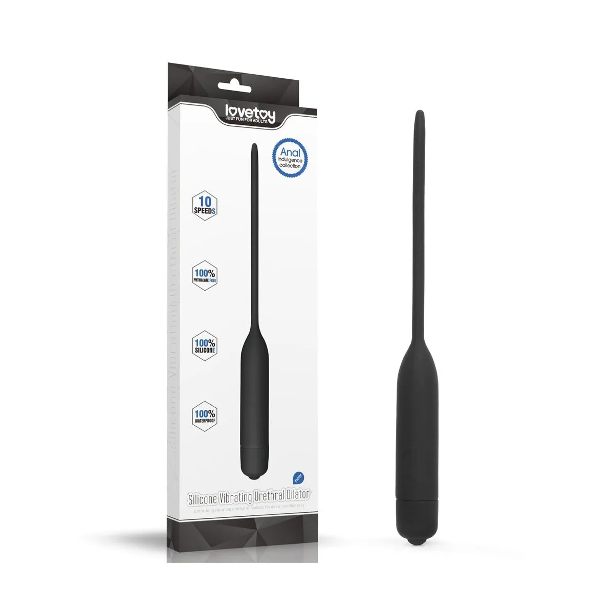 Vibratore Uretrale Sonda Flessibile Silicone