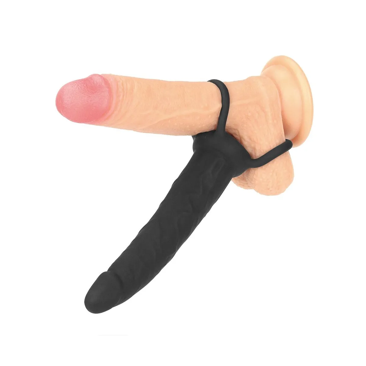 Dildo indossabile doppia penetrazione 15 cm