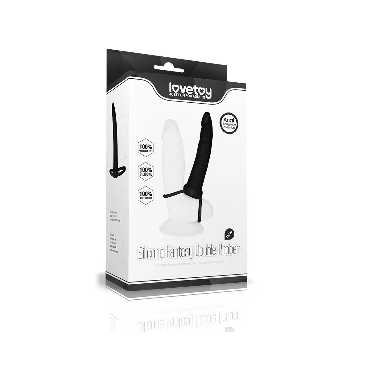 Dildo indossabile doppia penetrazione 15 cm