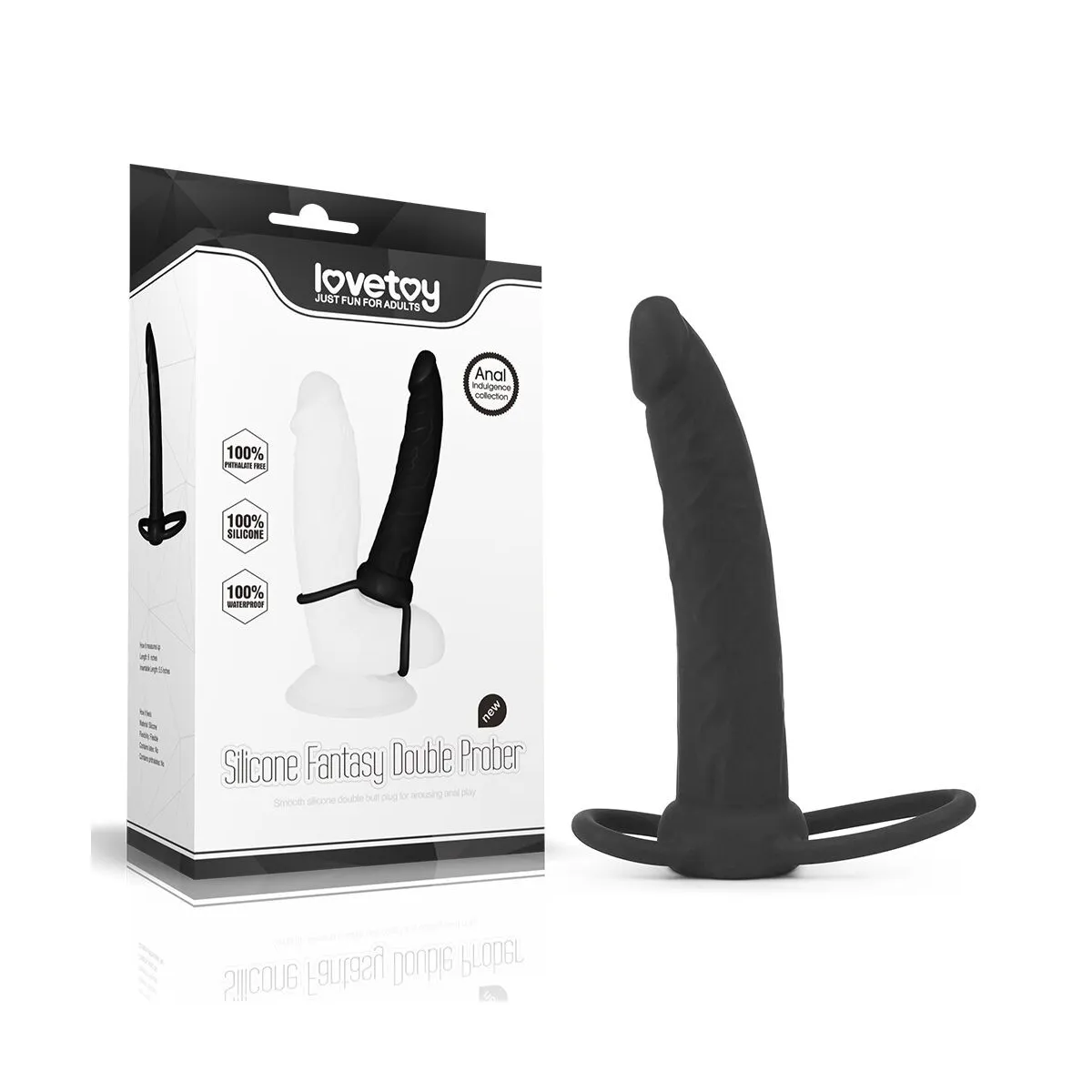 Dildo indossabile doppia penetrazione 15 cm