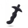 Buttplug anale vibrante 11 cm nero Buttplug anale vibrante 11 cm nero