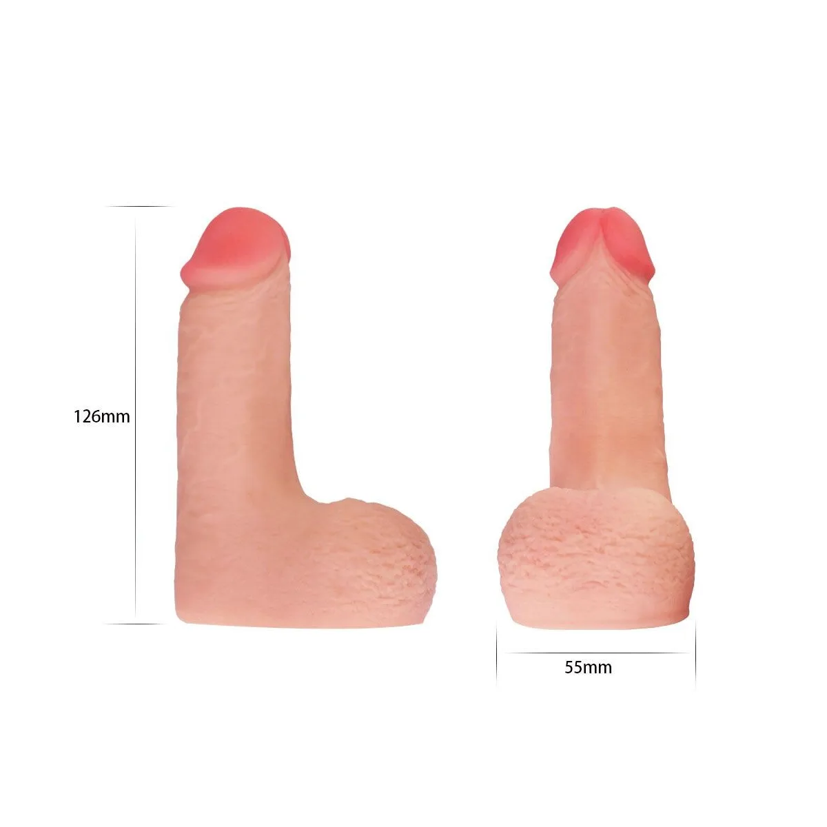 Packer pene transizione FtM da 12,6 cm