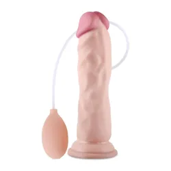 Dildo realistico eiaculante squirt 21,6 cm