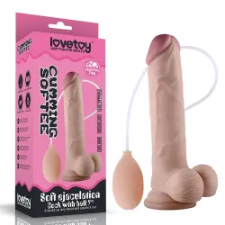 Dildo realistico eiaculante squirt 23 cm