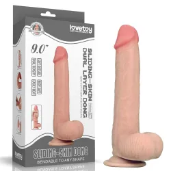 Dildo Realistico effetto pelle Enjoy 23 cm Dildo Realistico effetto pelle Enjoy 23 cm
