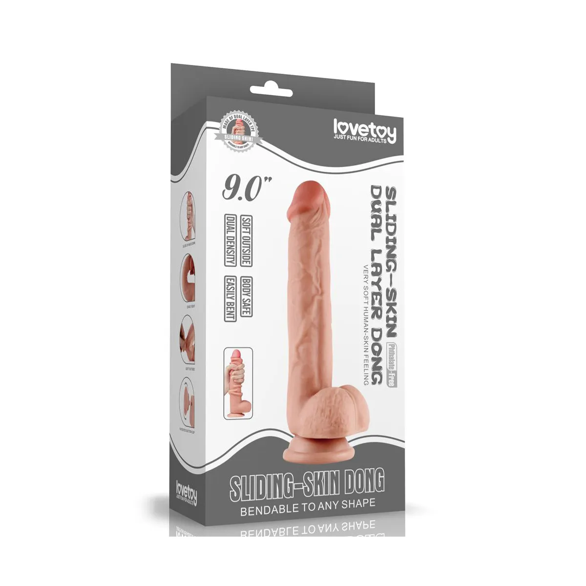 Dildo Realistico effetto pelle Fancy 23,5 cm