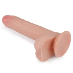 Dildo Realistico Loryan doppio strato 18 cm
