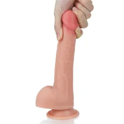 Dildo Realistico Auren doppio strato 22 cm