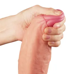 Dildo realistico XXL Rexo doppio strato 28 cm