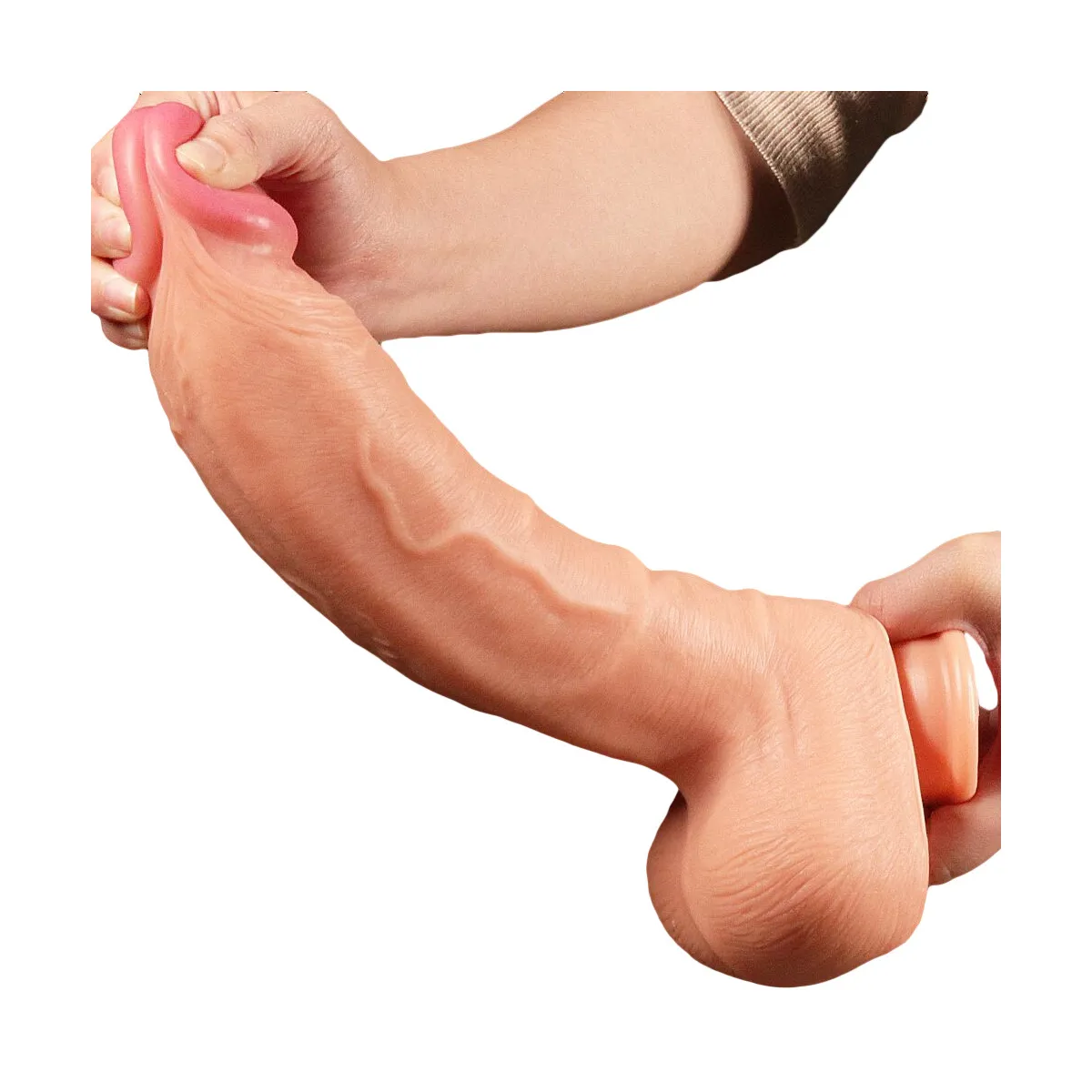 Dildo XXL Axor doppio strato 30,5 cm