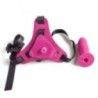 Cintura strapon e fallo HotStuff fucsia 10 cm Cintura strapon e fallo HotStuff fucsia 10 cm