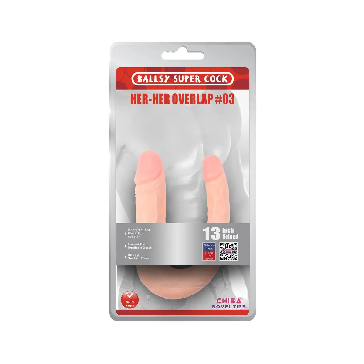 Dildo Doppio Duo Desire 33 cm