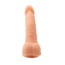 Dildo Realistico con ventosa curvo 19,5 cm