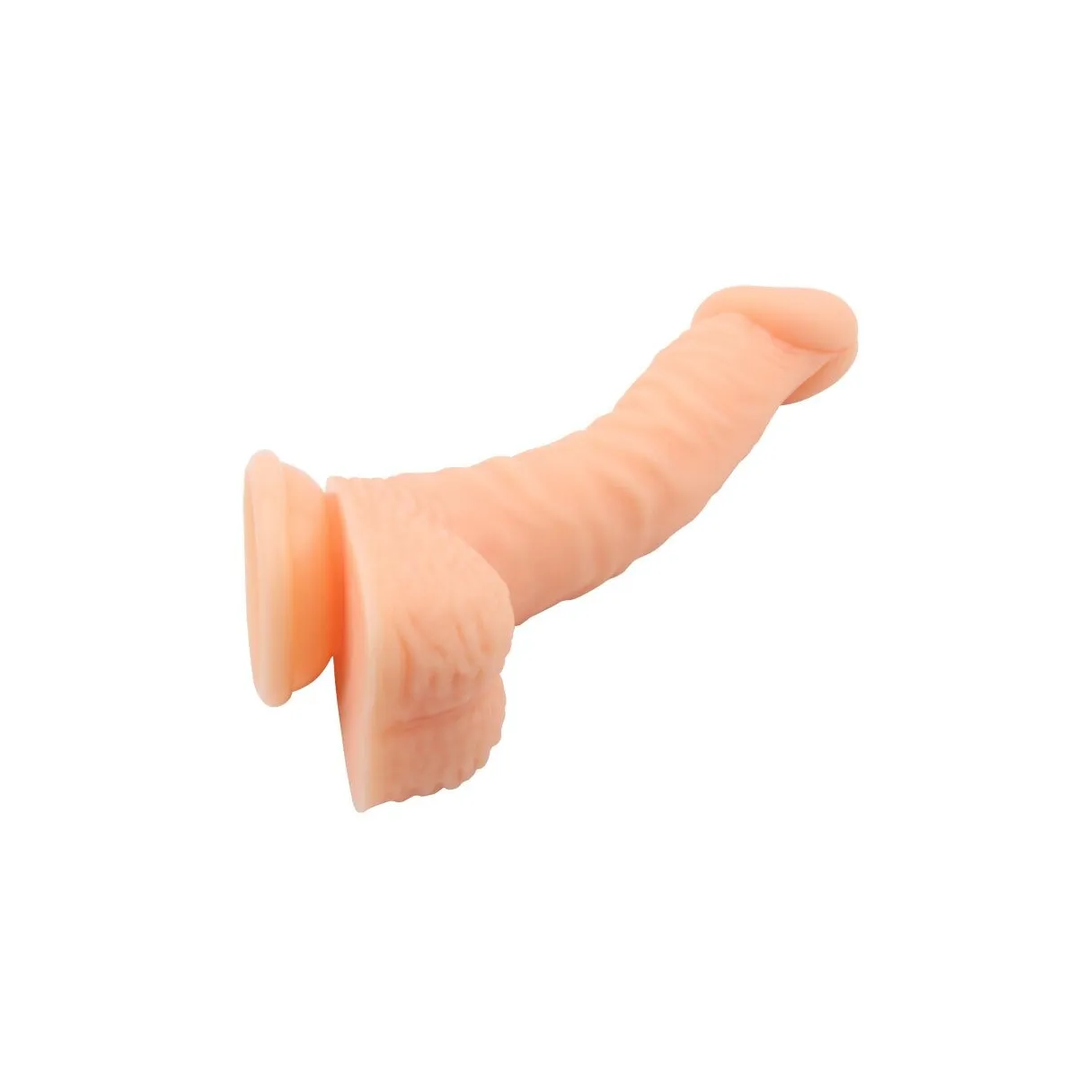Dildo Realistico con ventosa curvo 19,5 cm